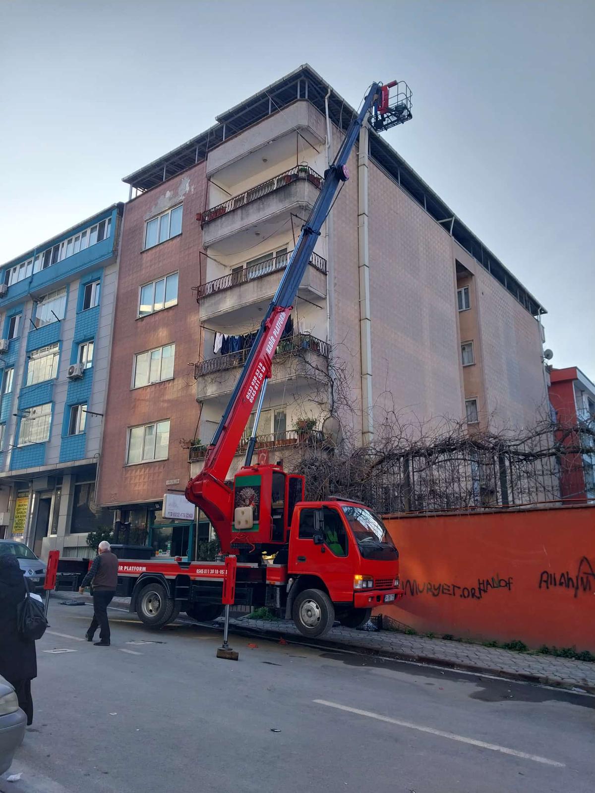 İstanbul sepetli vinç hizmeti